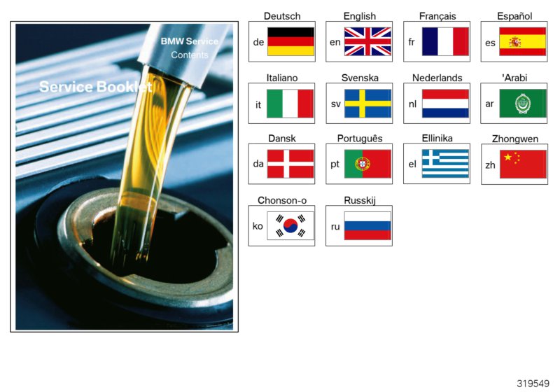 BMW Service booklet 2004 - 2008