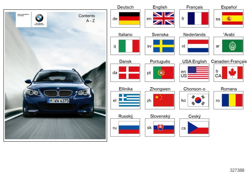 Owner's Handbook E60 M5, E61 M5