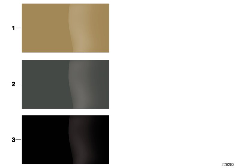 Sample page, interior trim strips