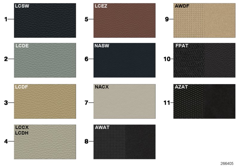 Sample page,uphls.colours,leather/fabric