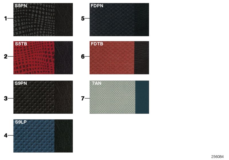 Sample page,uphls.colours,leather/fabric