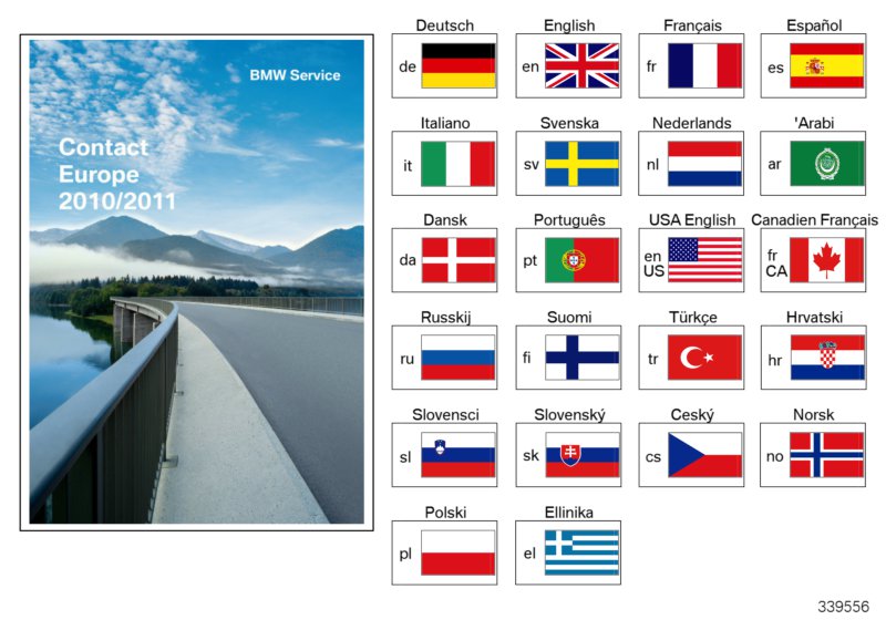 Brochure Service Contact, BMW