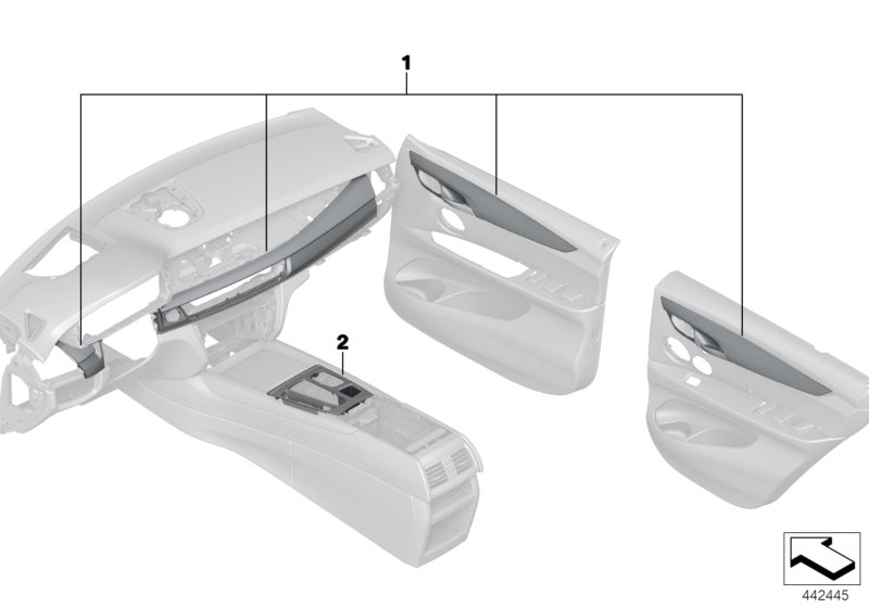 M Performance interior trims