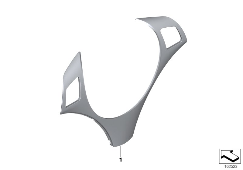 Cover, multi-funct.steering wheel