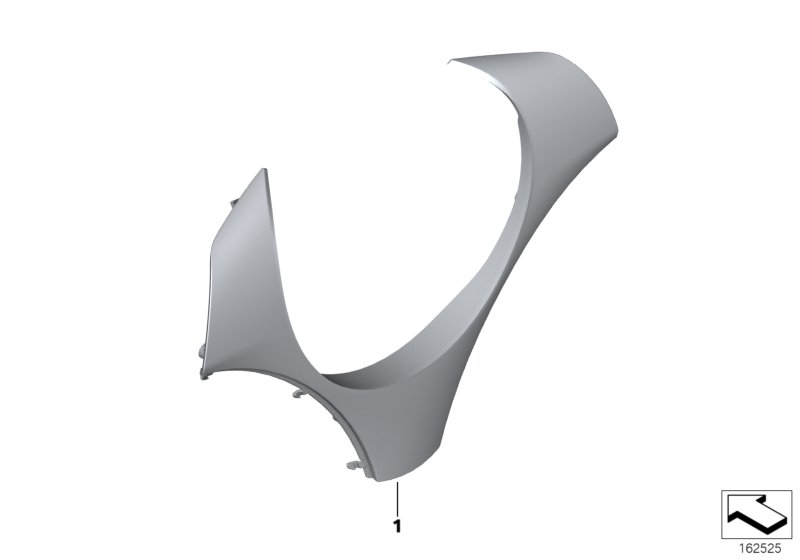 Cover, steering wheel