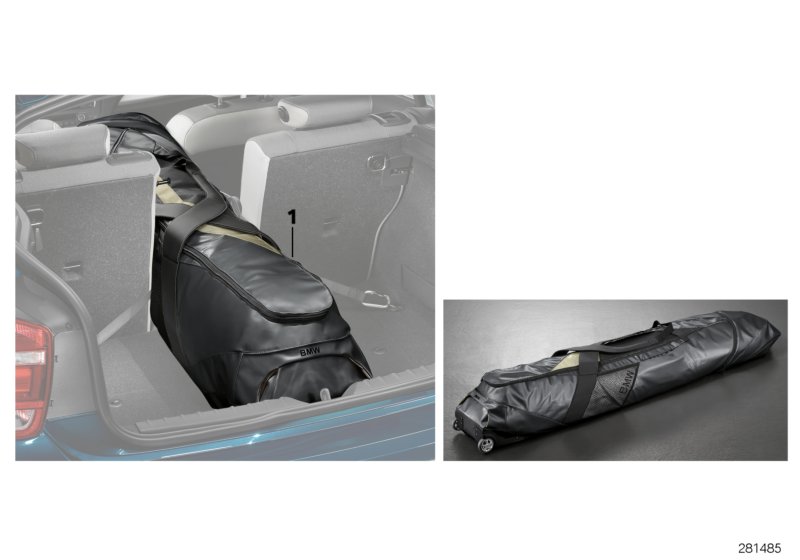 Ski and snowboard bag, BMW Lines