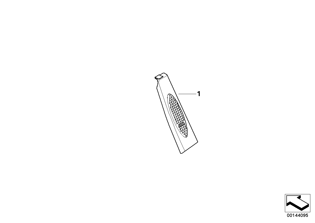 M foot rest retrofit kit