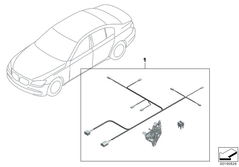 Retrofit kit, theft alarm