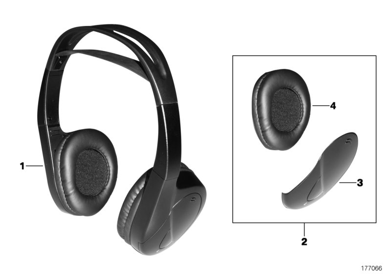 Infrared headphones