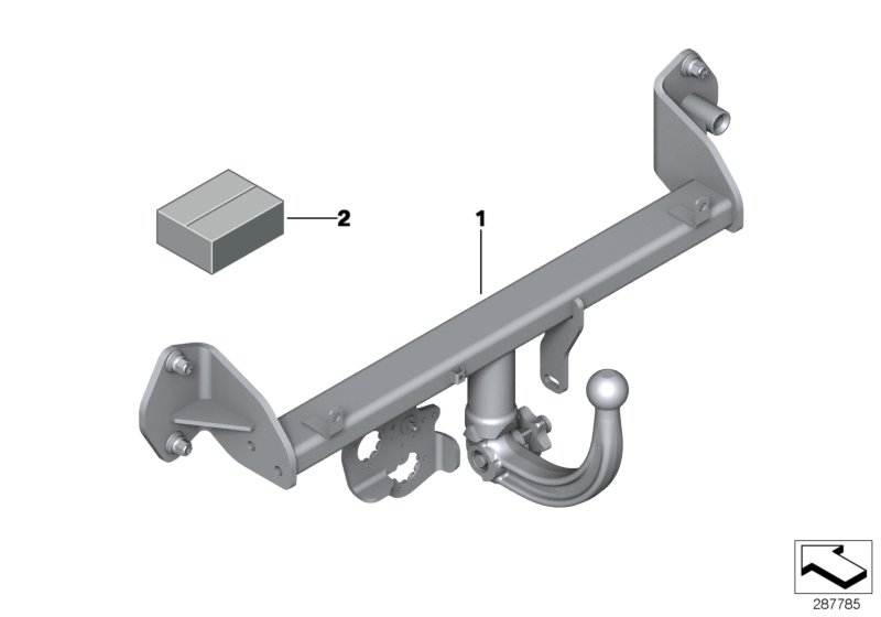 Retrofit kit,trailer tow hitch,removable
