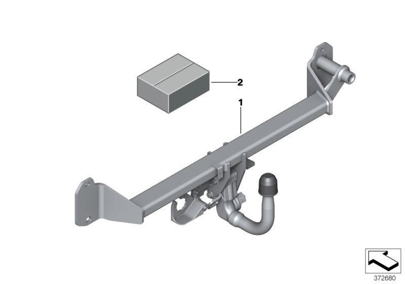 Retrofit kit,trailer tow hitch,removable
