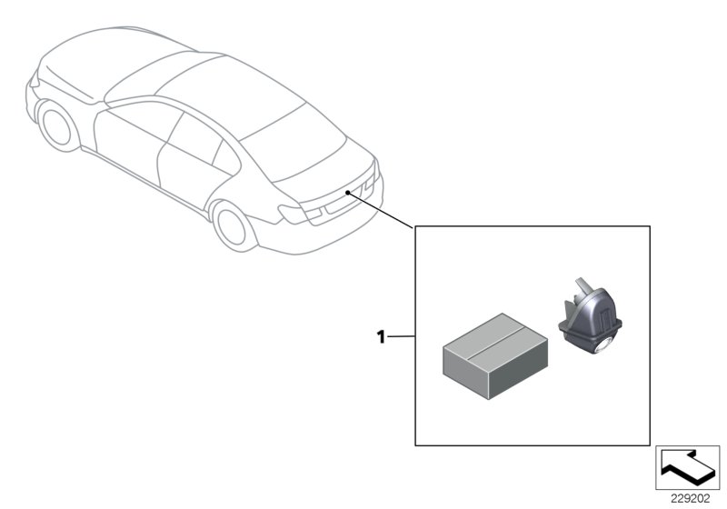 Retrofit, reversing camera