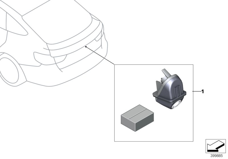 Retrofit, reversing camera
