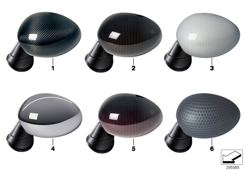 Retrofit cover, outside mirror