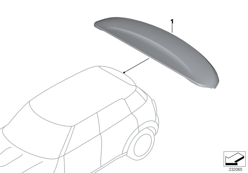 Retrofit, rear spoiler