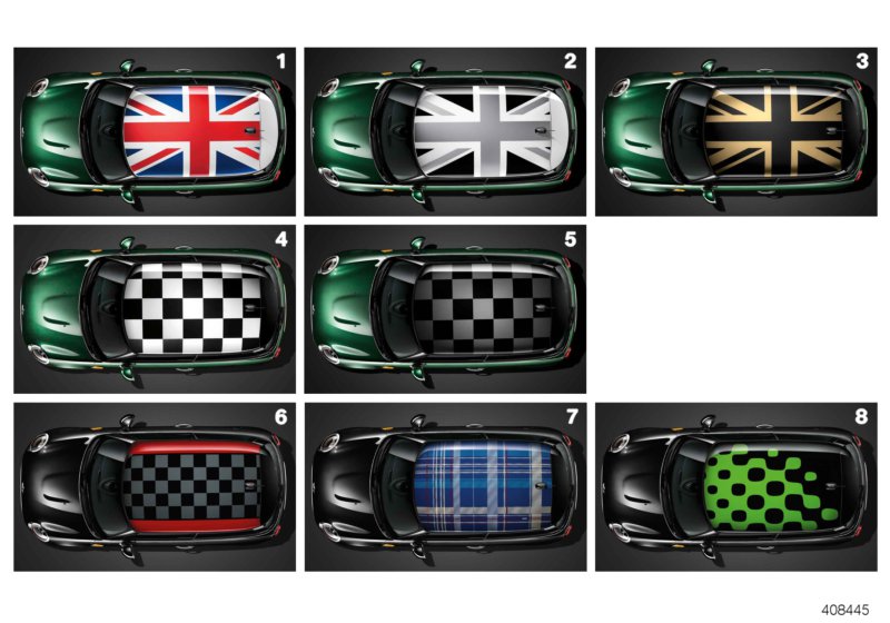 Roof decoration standard roof