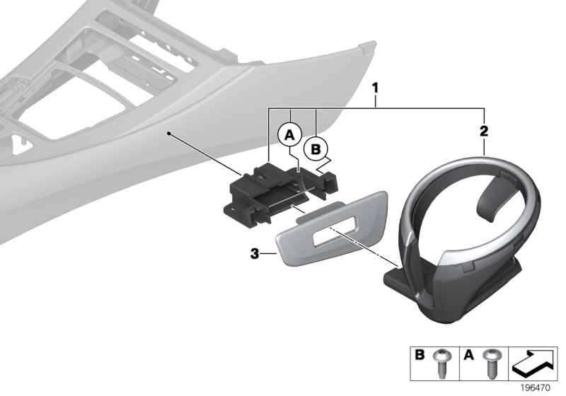 Retrofit, attachable drinks holder