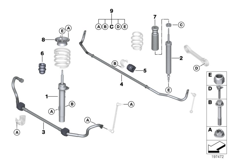 Single parts, M sport suspension