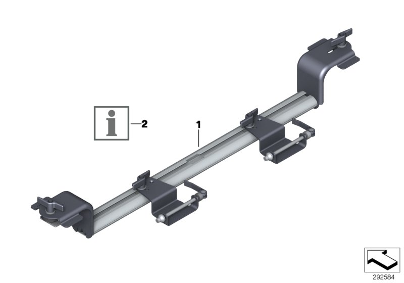 Bike carrier for passenger compartment