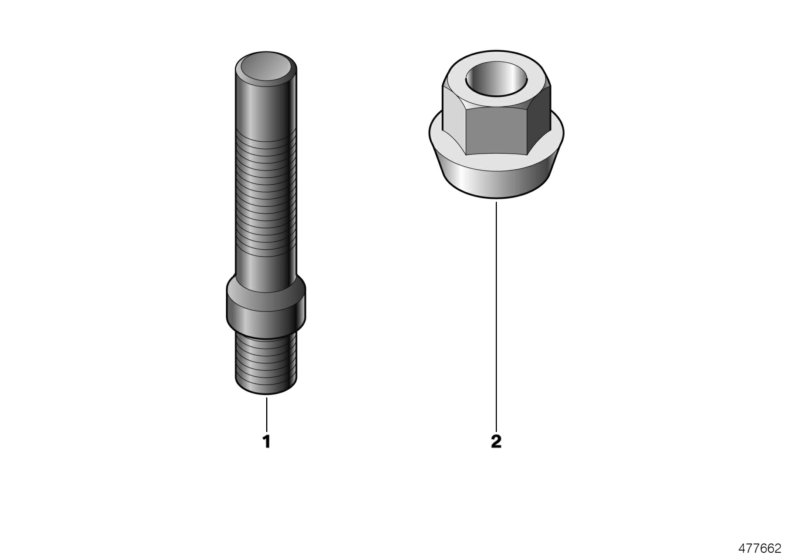 Wheel bolt