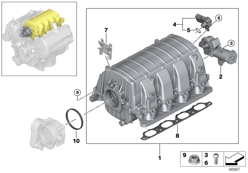 Intake manifold system