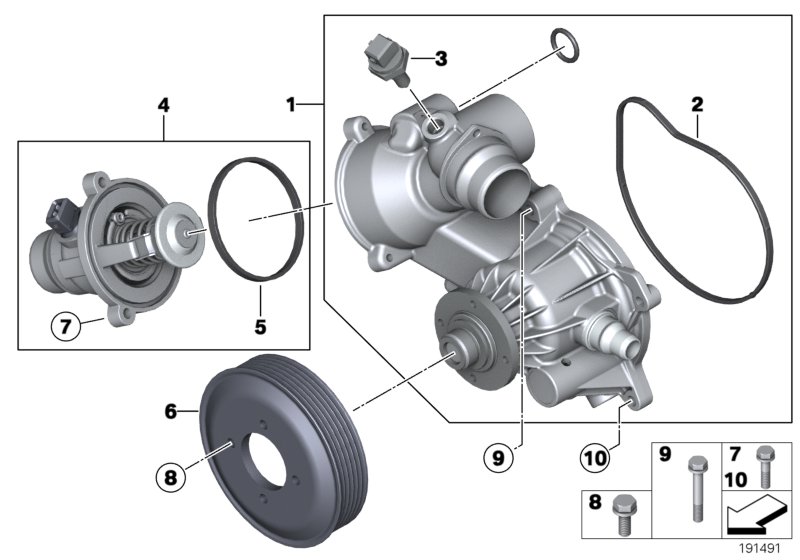 Waterpump - Thermostat