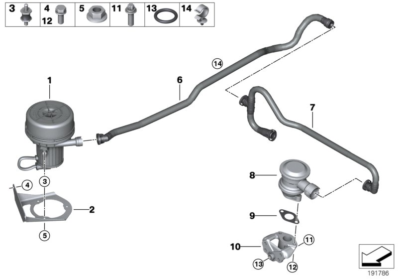 Emission control-air pump
