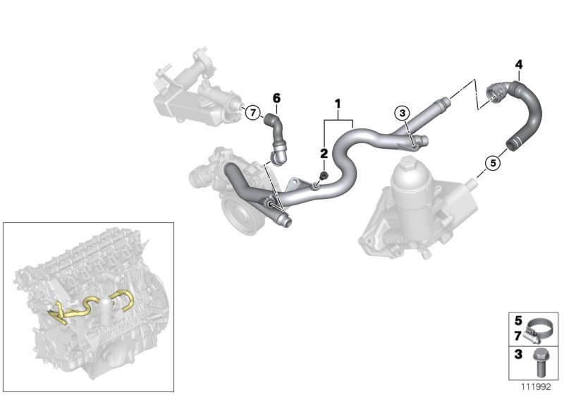 Cooling System Water Hoses