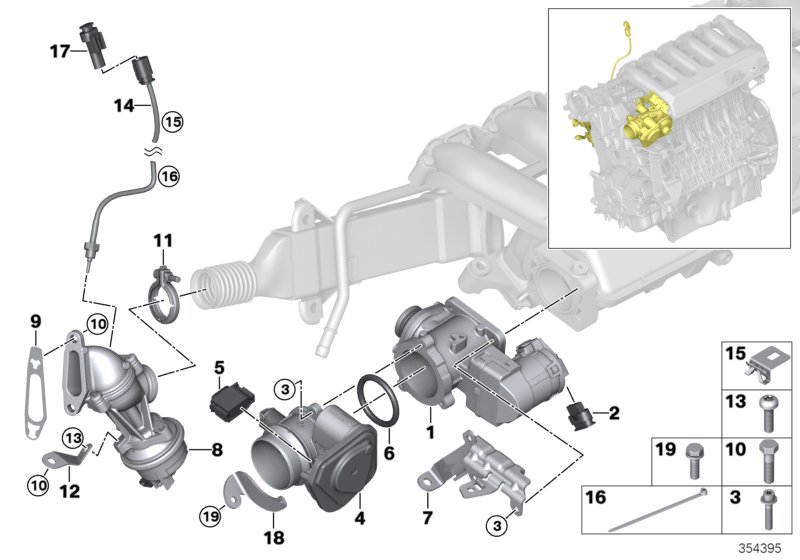 EGR - electrically controlled
