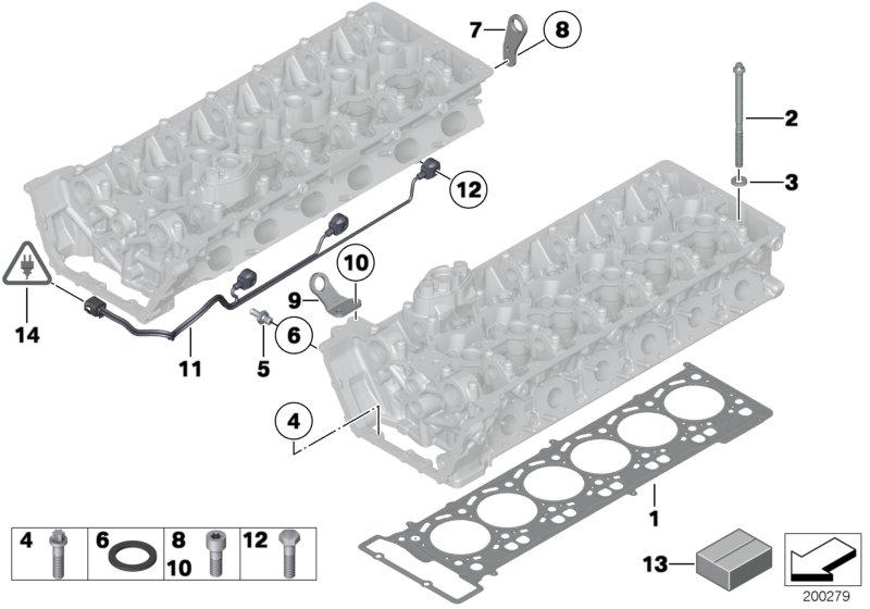 Cylinder head/Mounting parts
