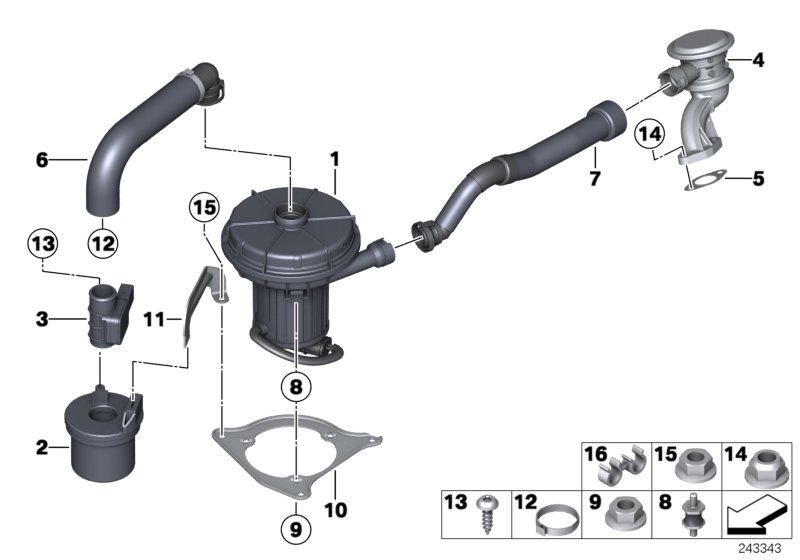 Emission control-air pump