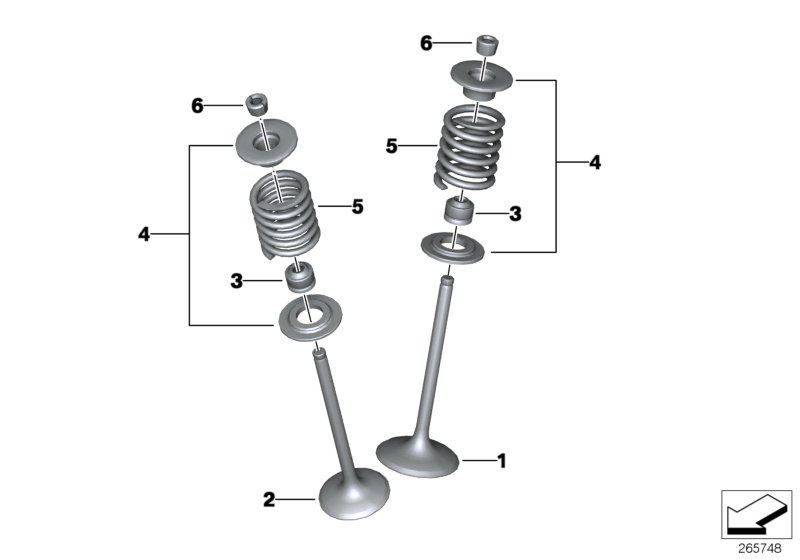 Valves with springs