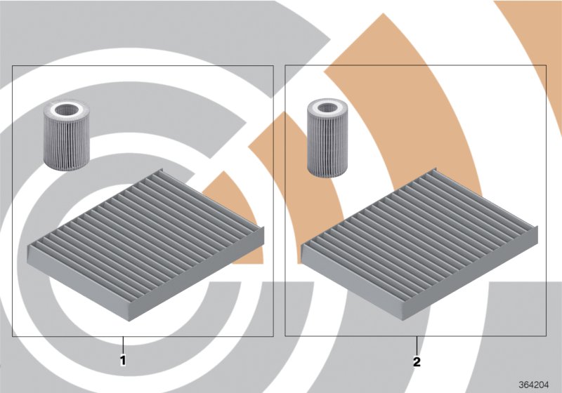 Service kit, Service I / Oil service