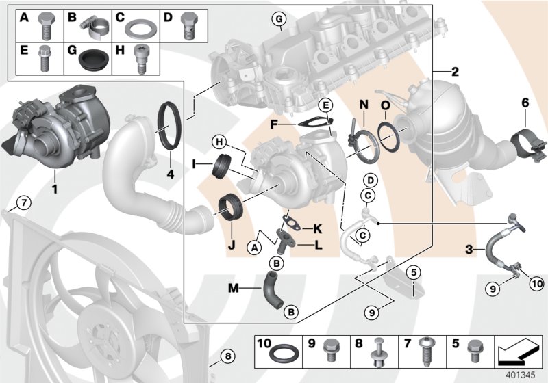 Exh.turbocharger & add-on kit Value Line
