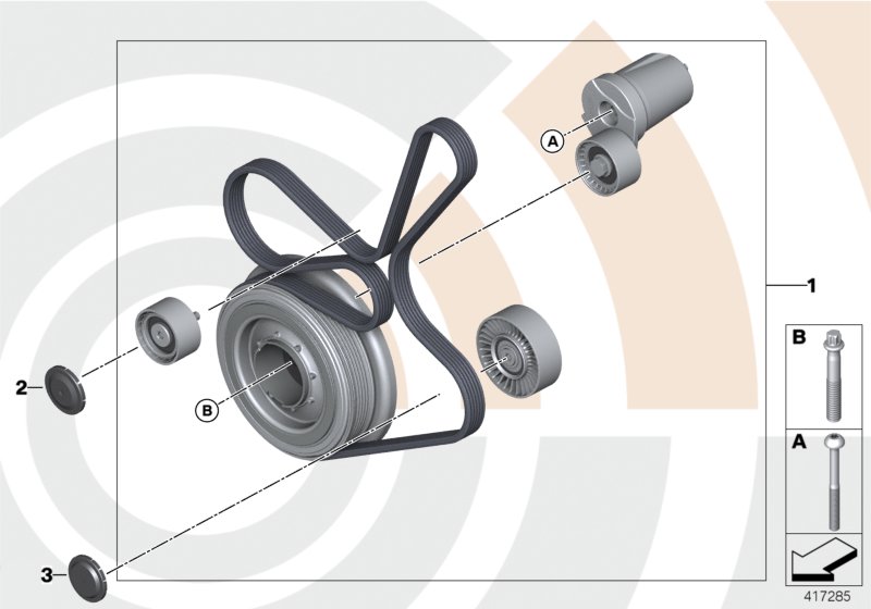 Repair kit, belt drives, Value Line