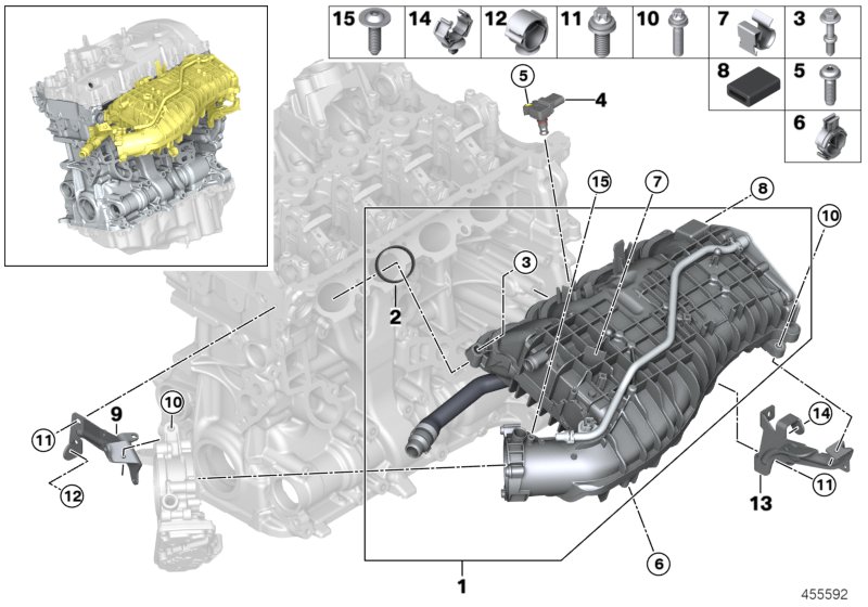 Intake system-charge air cooling