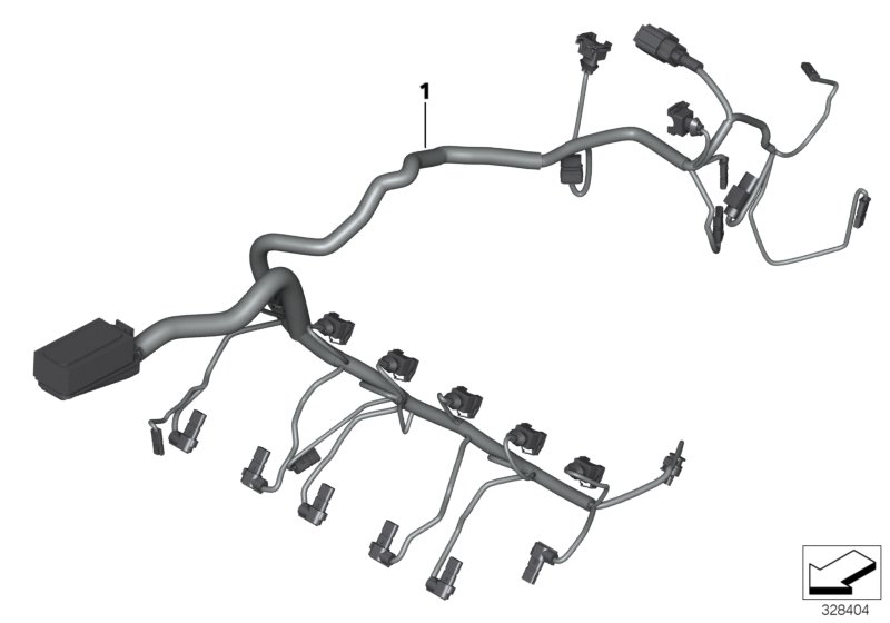 Engine wiring harness
