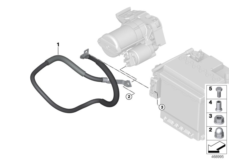 Battery cable/cable starter