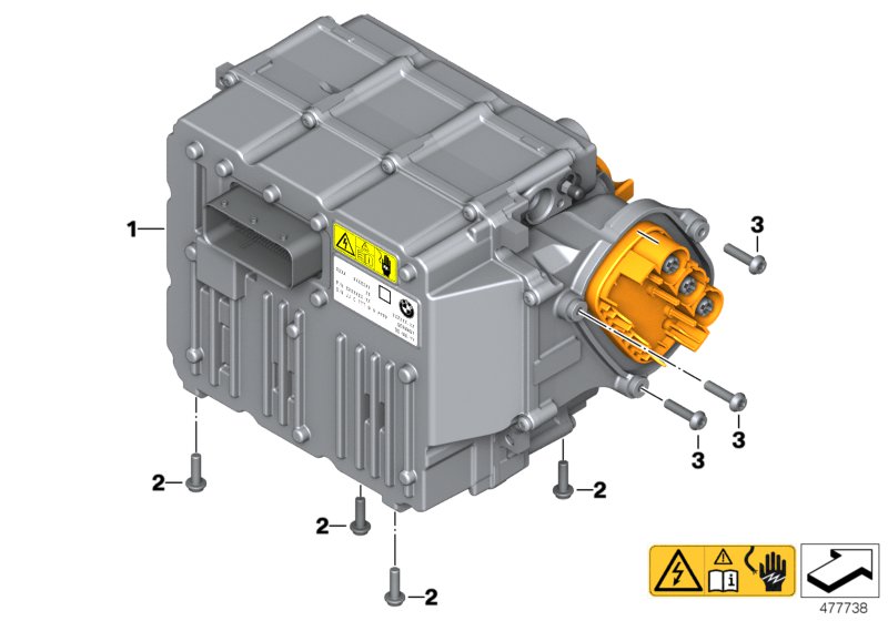 Control unit, drive electronics