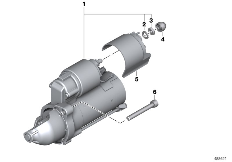 Starter motor Valeo