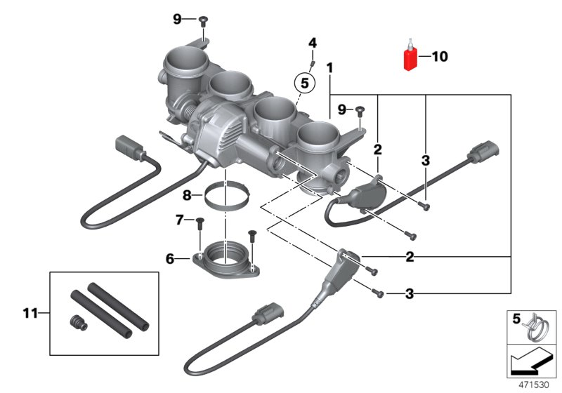 Throttle housing Assy