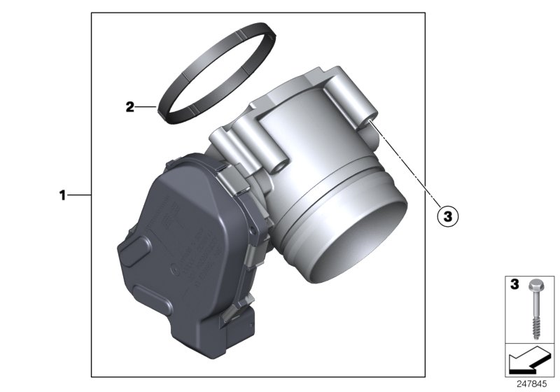 Throttle housing Assy