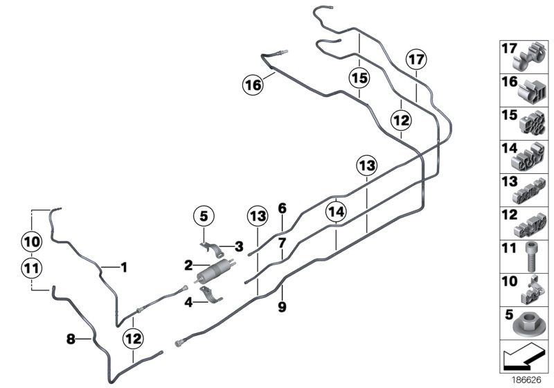 Fuel line / fuel filter