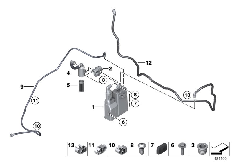 Activated Charcoal Filter/FUEL VENTILAT