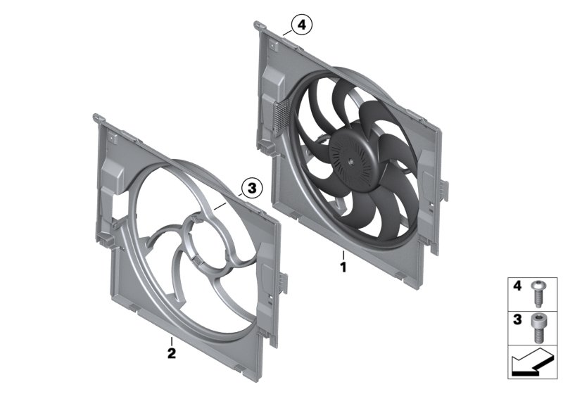 Fan housing with fan