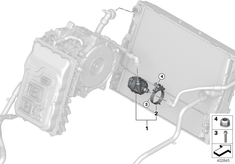 Cooling system-coolant pump