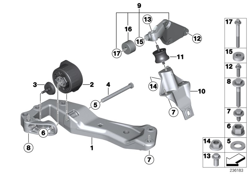 Gearbox suspension