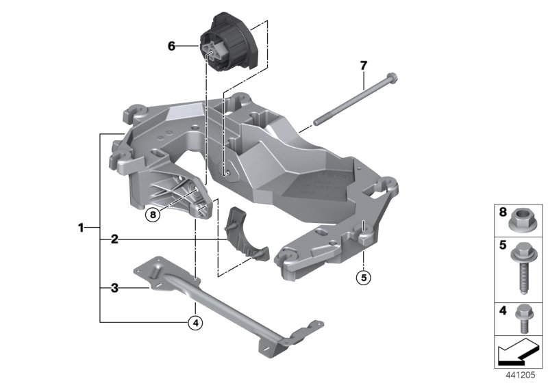 Gearbox suspension
