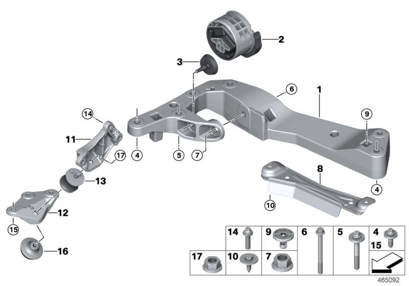 Gearbox suspension