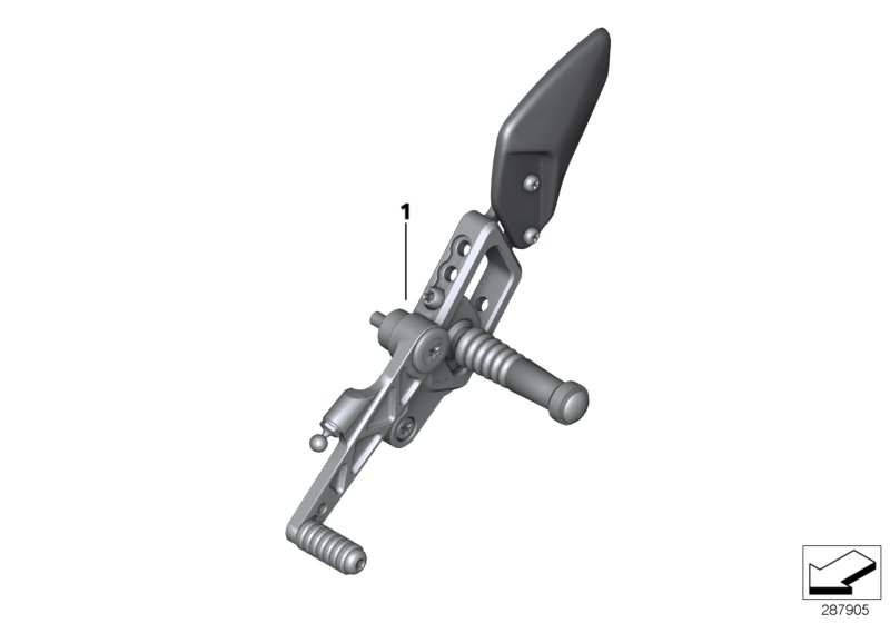 External gearshift parts/Shift lever